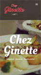 Mobile Screenshot of chezginette.be